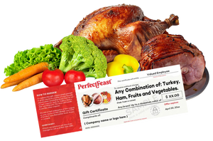 Turkey, Ham, Fruit and Vegetable Gift Certificates