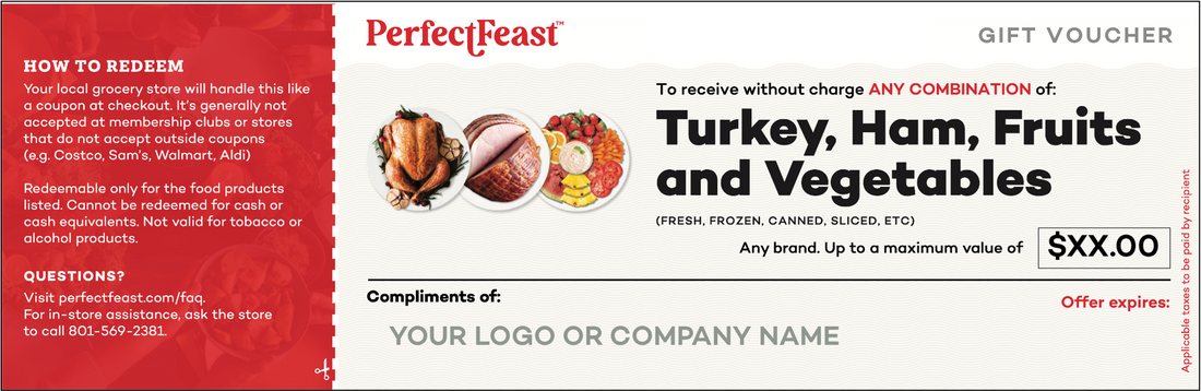Perfect Feast certificate front