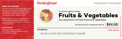Fruit and Vegetables Gift Certificates