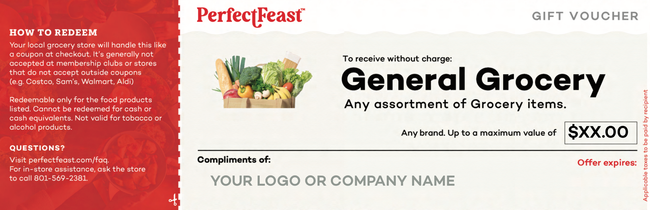 General Grocery Gift Certificates