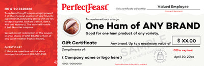 Ham Gift Certificates