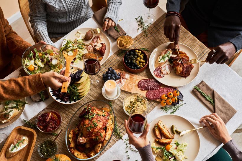 holiday family dinner