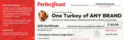 Turkey Gift Certificates