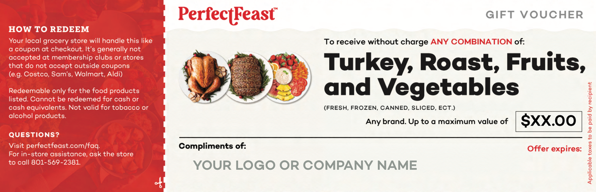 Turkey, Roast & Produce Gift Certificates